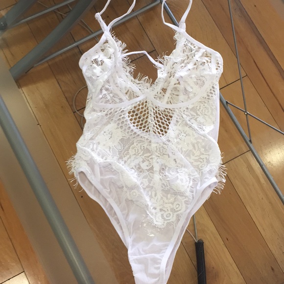 small white baby doll body suit - Picture 7 of 7